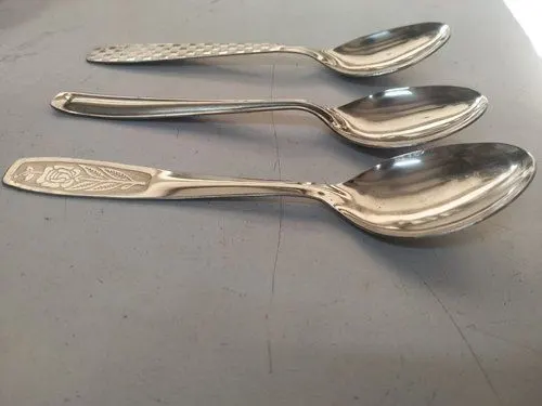 Image 1051 Stainless Steel Spoon and Fork Set of 12 Pcs