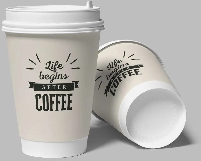 Image 12 OZ Double Wall Paper Cup