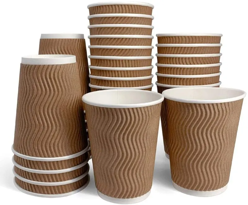 Image 12 OZ Ripple Wall Paper Cup