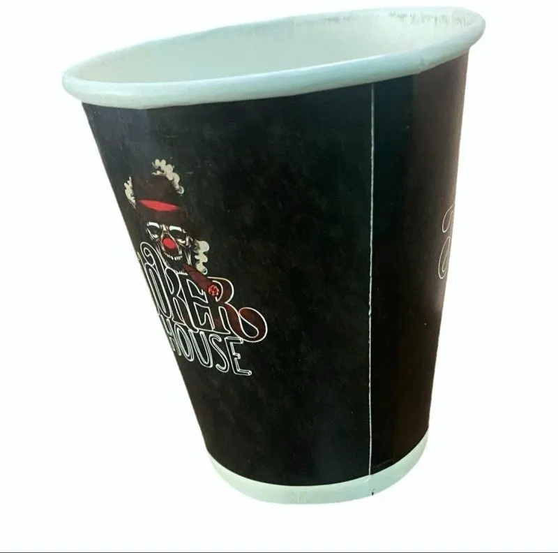 Image 350ml Single Wall Plain Paper Glass