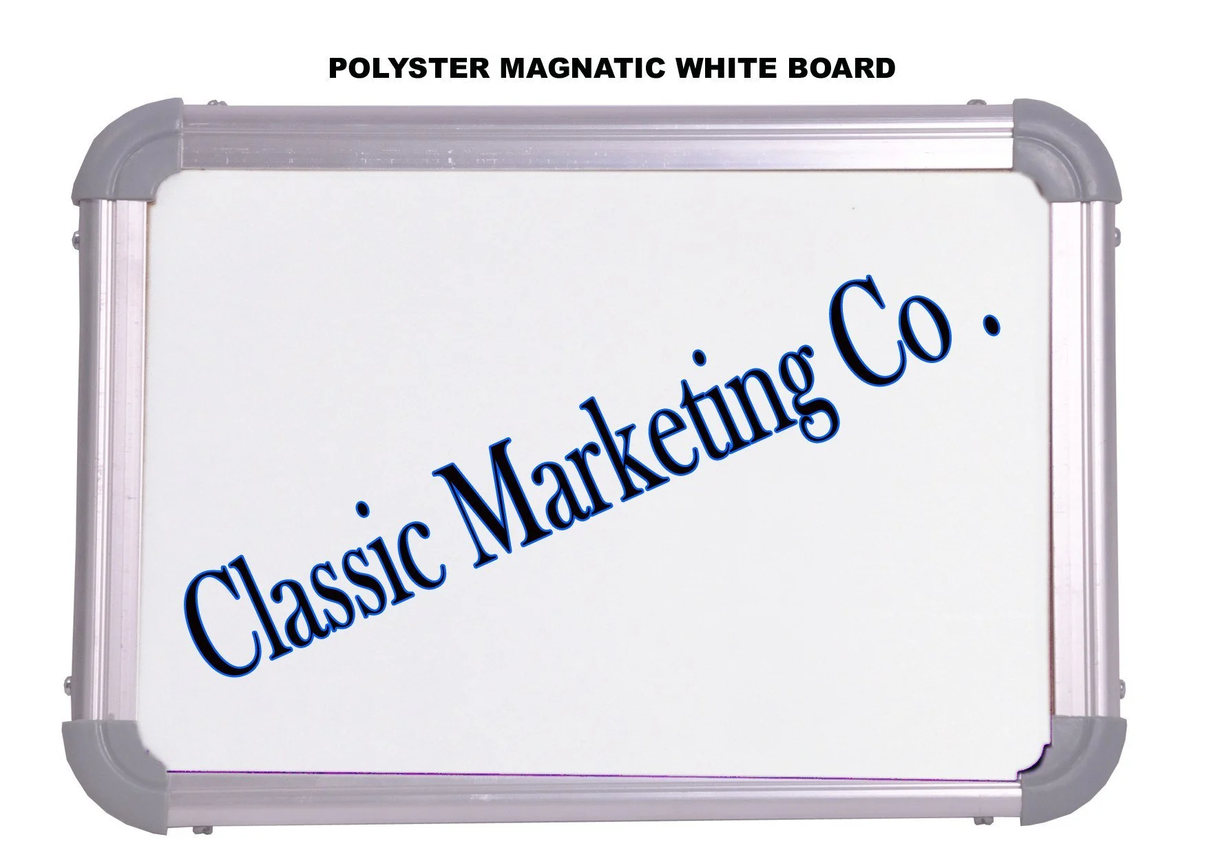 Image 48x24 Inch Polyester White Magnetic Board