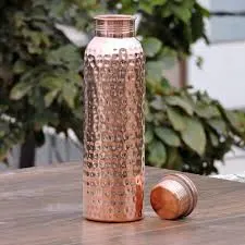950 ml Hammered Copper Water Bottle