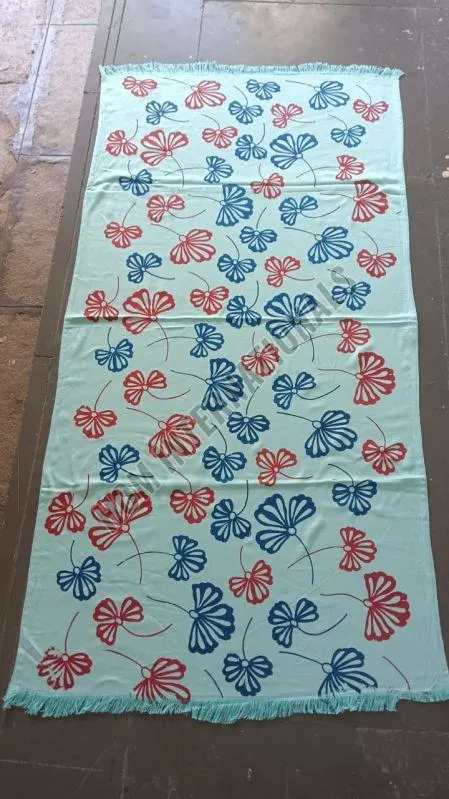 Image Bamboo Floral Towel