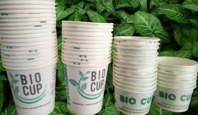 Image Bio Compostable Paper Cup