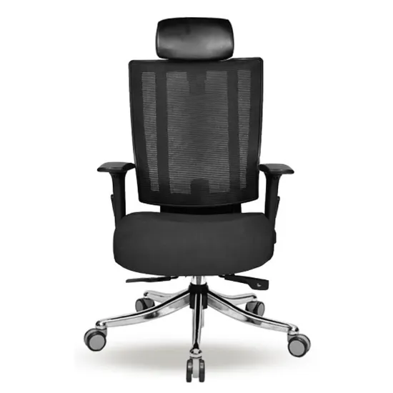 Black High Back Mesh Office Revolving Chair