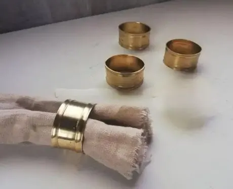 Image Brass Napkin Ring