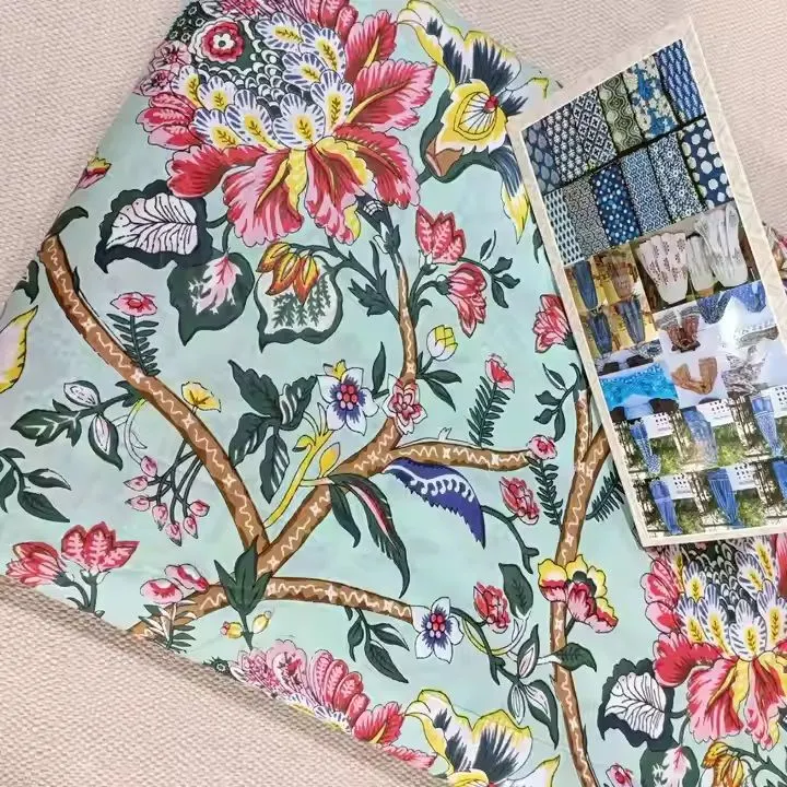 Custom Printed Lightweight Cotton Fabric