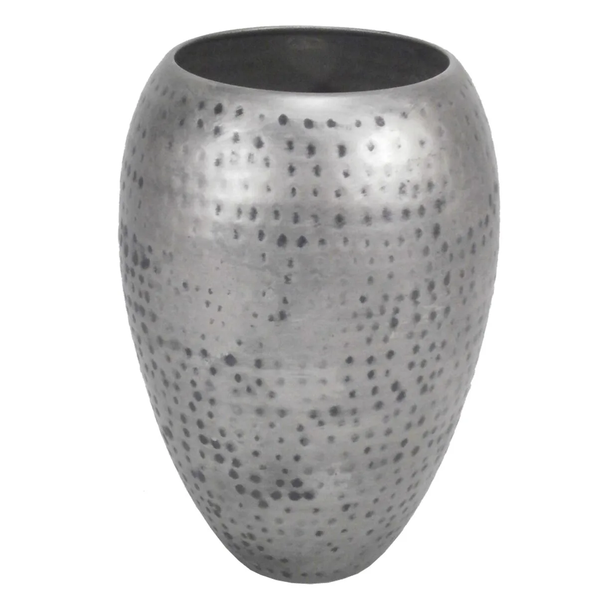 Iron Hammered Style Flower Vase