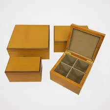 Luxury Wooden Tea Packaging Gift Box, Color : Brown