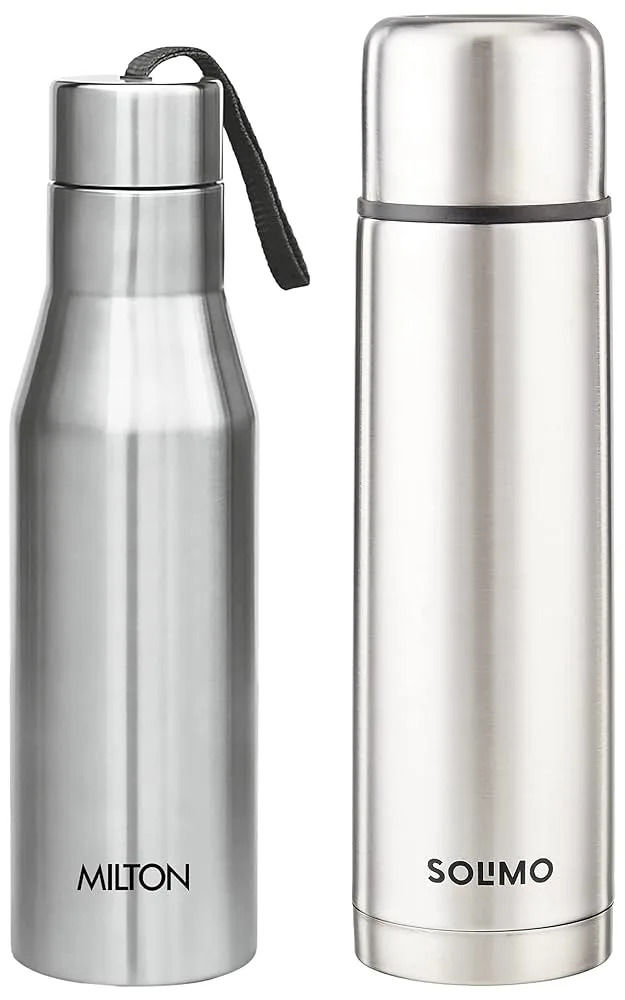 Plain Stainless Steel Water Bottle