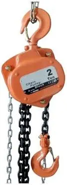 Image Polished Hydraulic Metal Chain Pulley Blocks, For Weight Lifting, Grade : ANSI