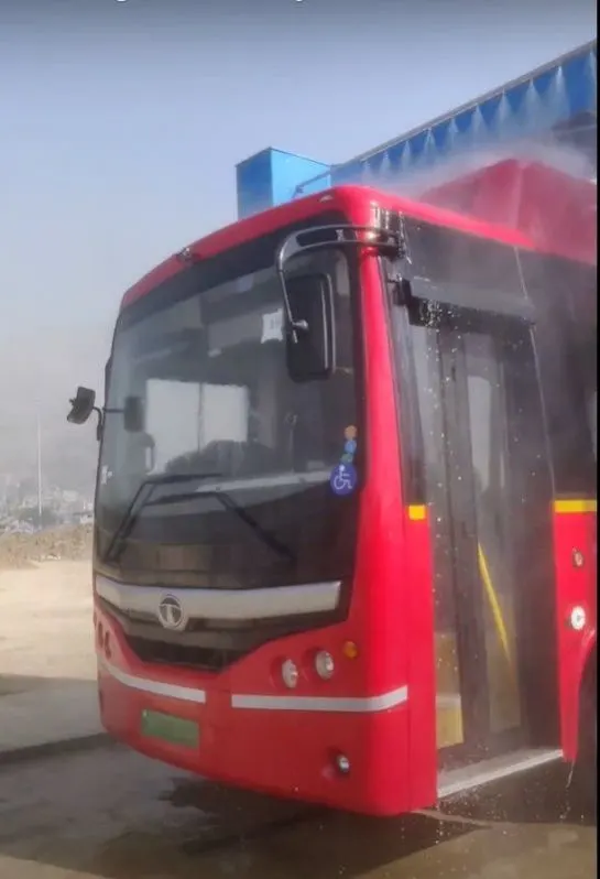Premier S Plus 2 Brush Bus Wash Machine