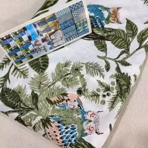 Image Printed 100% Cotton Home Textile Fabric, Packaging Type : Plastic Bag