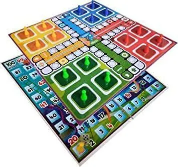 Image PVC Ludo and Snake Ladder Board Game