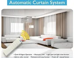 Image Remote Control Electric Curtain System, Certification : Iso 9001:2008