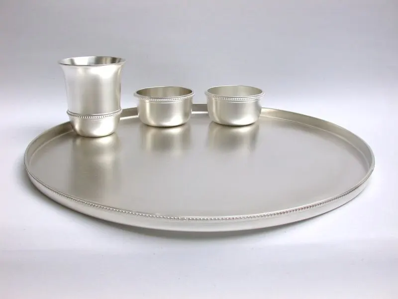 Image Silver Plated Dinner Set