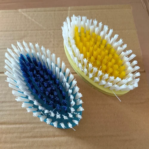 Image Star Gold Soft Bristle Plastic Cloth Washing Brush