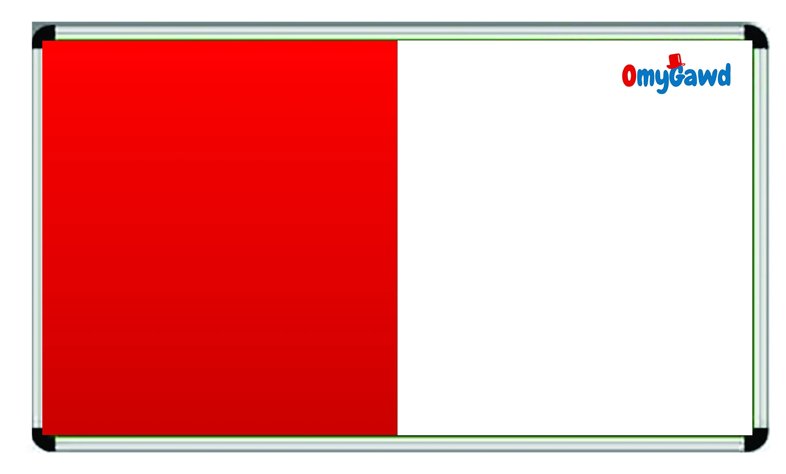 Image White Board & Red Notice Board Combo
