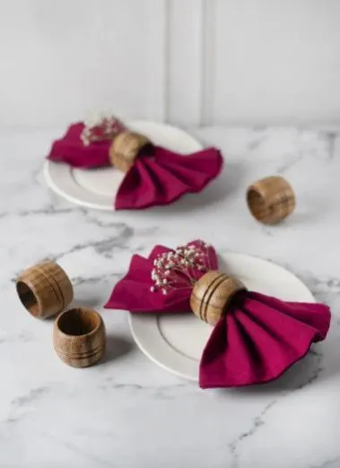 Image Wooden Napkin Ring