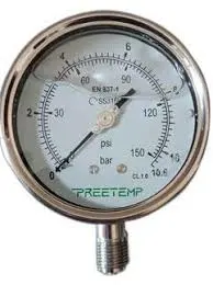 Image 0 To 25 Bar Industrial Pressure Gauge
