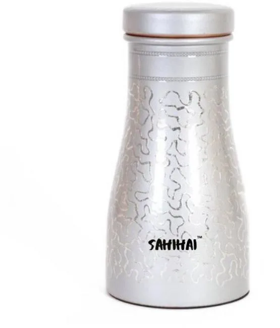 Image 500 Ml Copper Silver Mirghan Pot