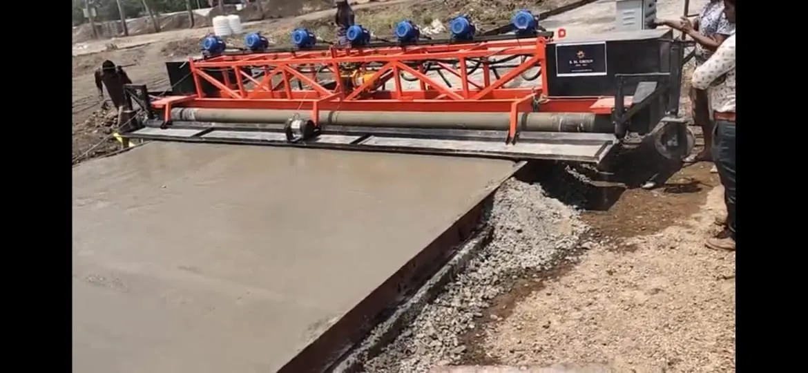 Image 9.75 Meters Concrete Road Paver Machine