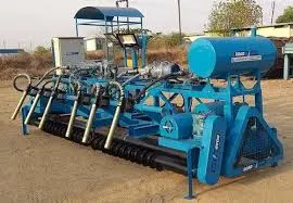 Image Automatic Blue Concrete Road Paver Machine