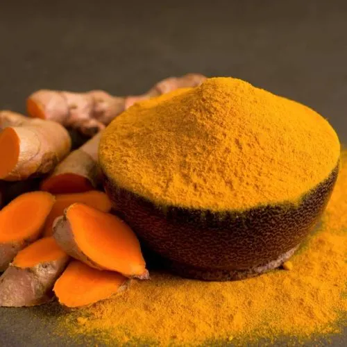 Image Blended Unpolished Lakadong Turmeric Powder For Cooking