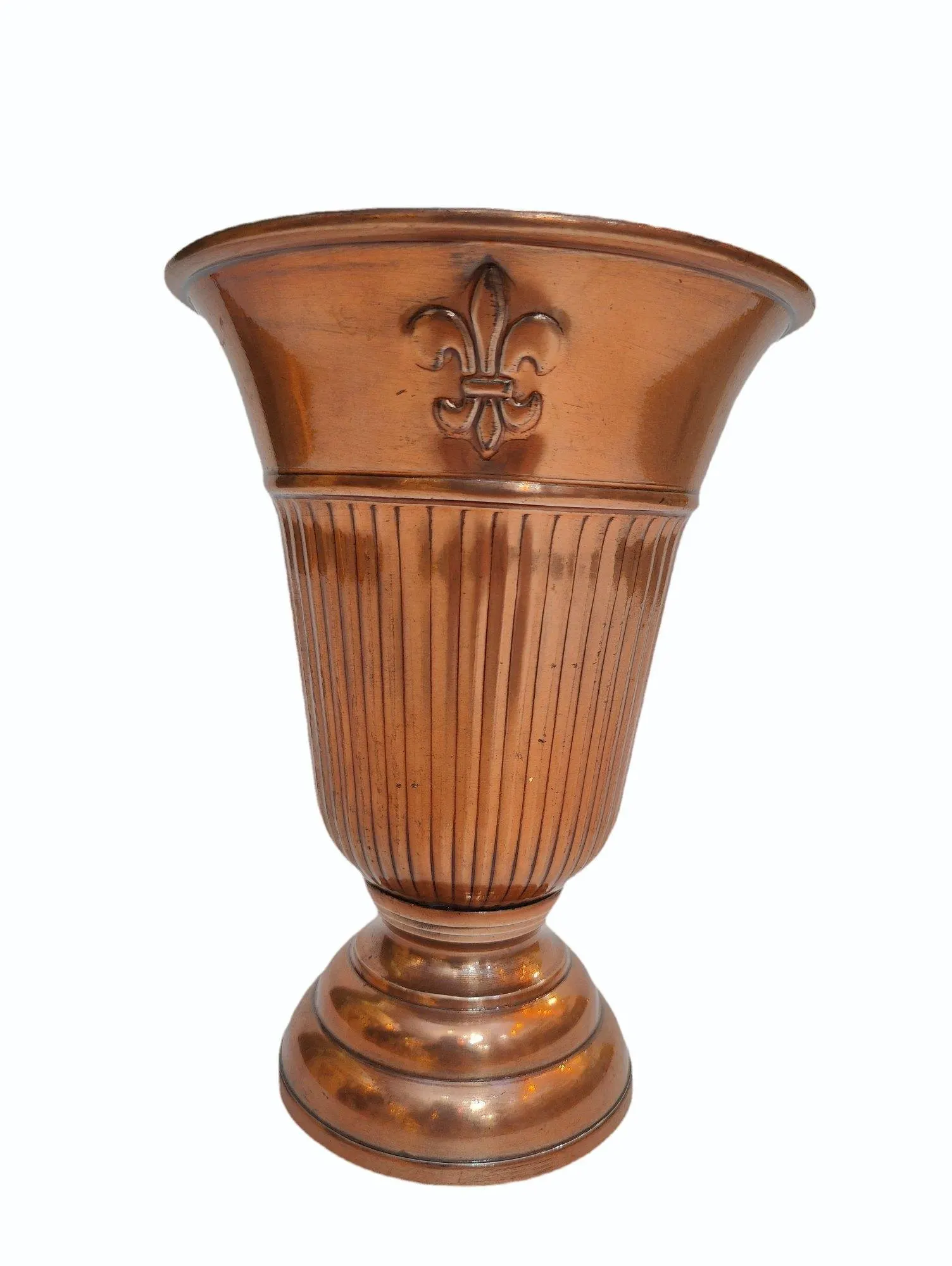 Image Brown Pots Copper Lily Pot