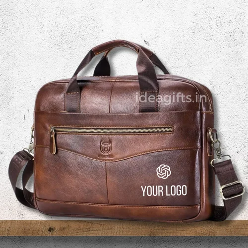 Customized Leather Laptop Bag