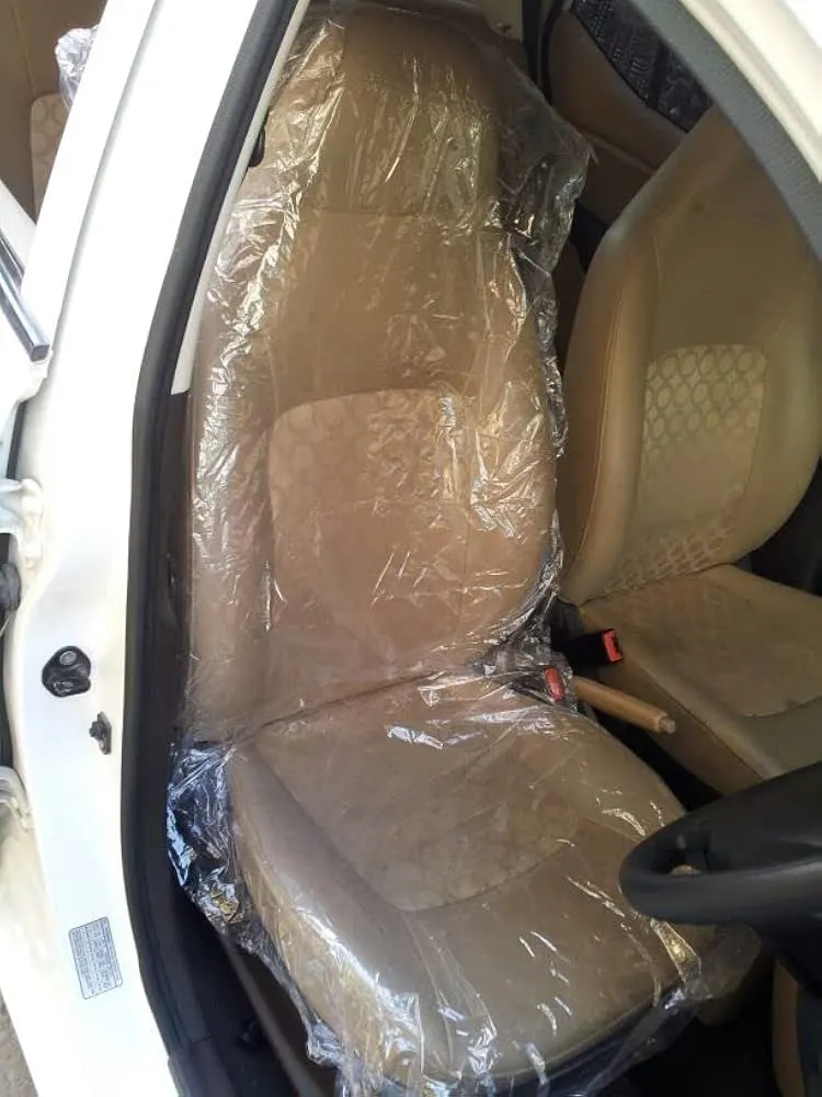 Image Disposable Plastic Car Seat Cover