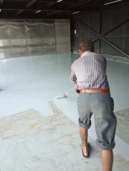 Image Epoxy Anti Slip Floor Coatings, Color : White, Form : Liquid