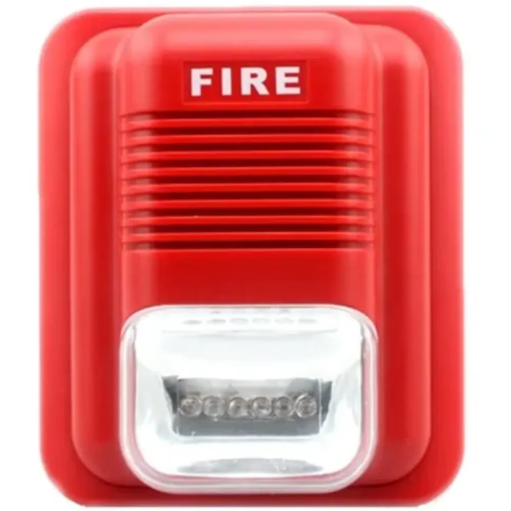 Image Fire Alarm Hooter With Flasher