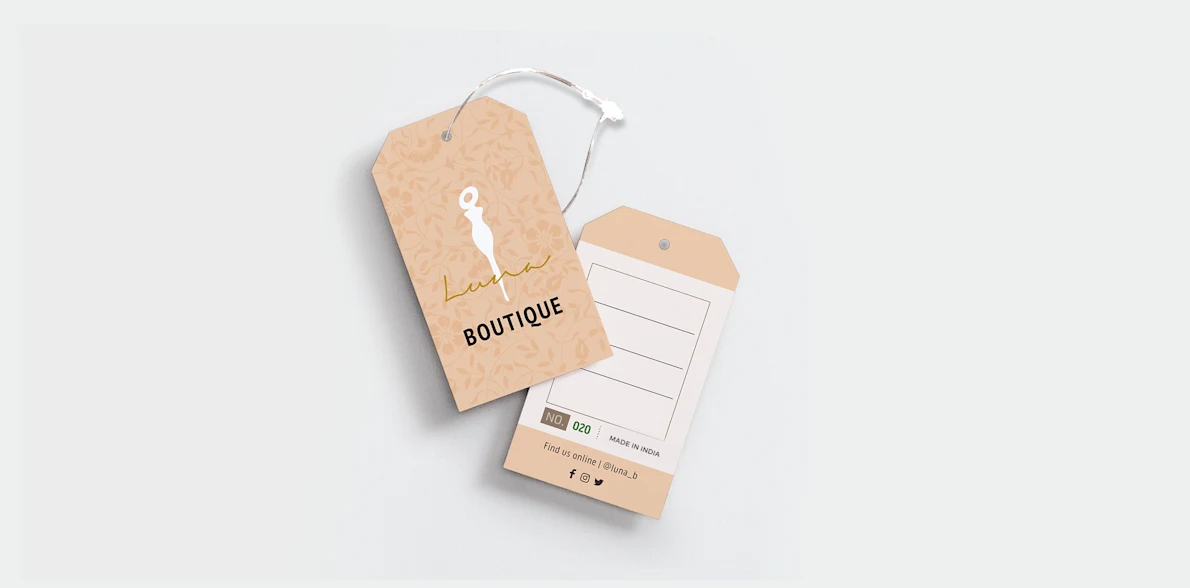 Image Garment Hang Tags
