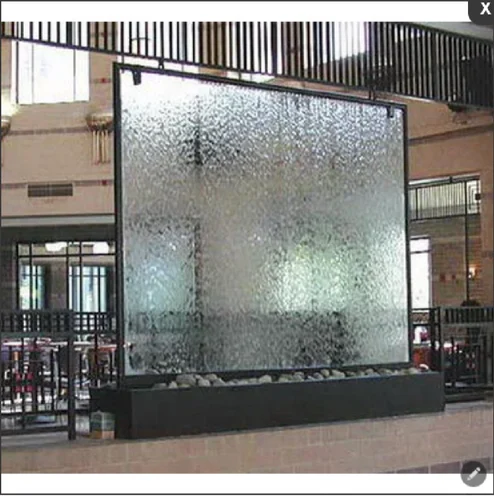 Glass Wall Fountain
