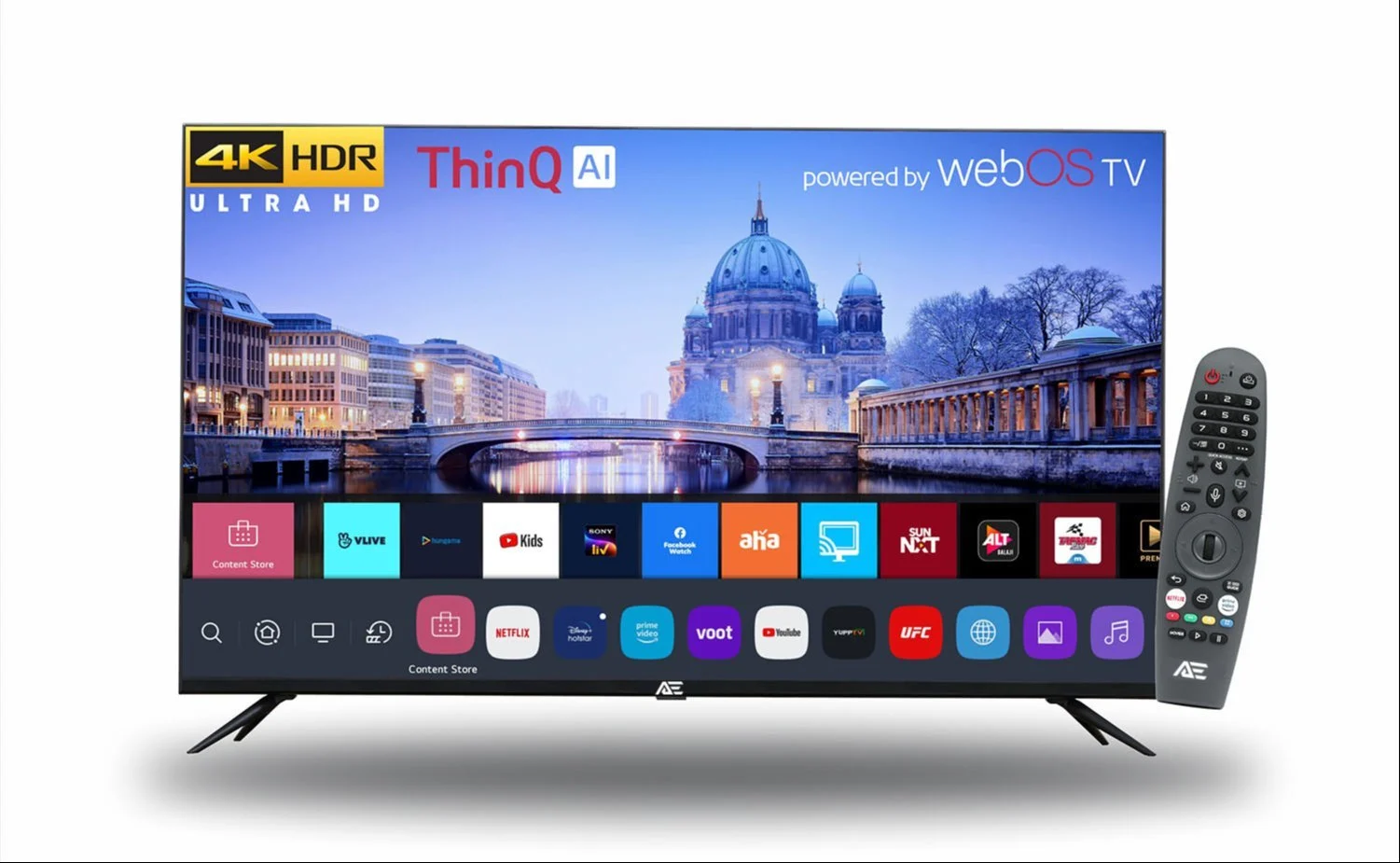 Image IN55WSUHD4K Web OS Smart LED TV