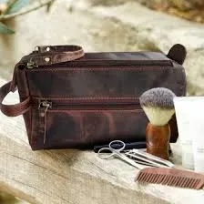 Leather Toiletry Bag