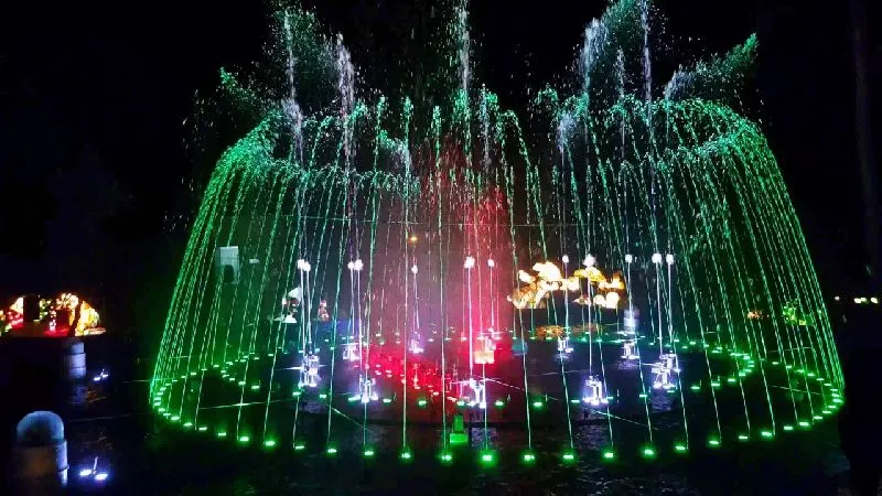 Multicolor Dancing Fountain