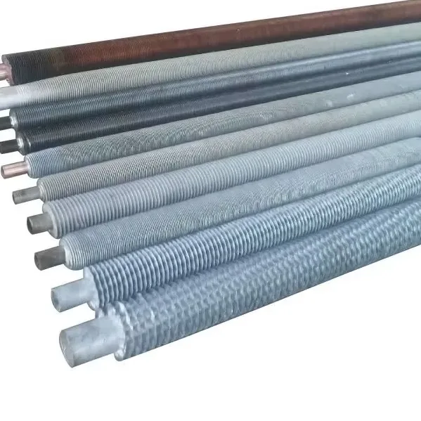 Image Polished Aluminium HVAC Industry Finned Tubes For Industrial