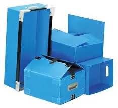 Image PP Foldable Box with Patti Lock