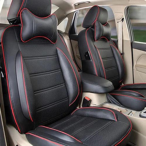 Image PU Leather Car Seat Cover