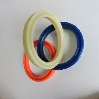 Image Soomake Engineers PTFE Polished PU Piston Seals, Color : Black, Grade : Aisi