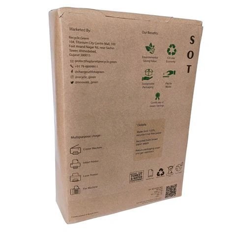 Image SOT Big A4 95 GSM Recycled Unbleached Printing Paper