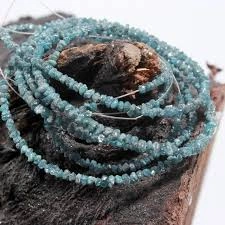Image Uncut Blue Diamond Beads