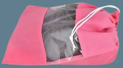 Image Winsome Plain Non Woven Shoe Bag, Feature : Recyclable