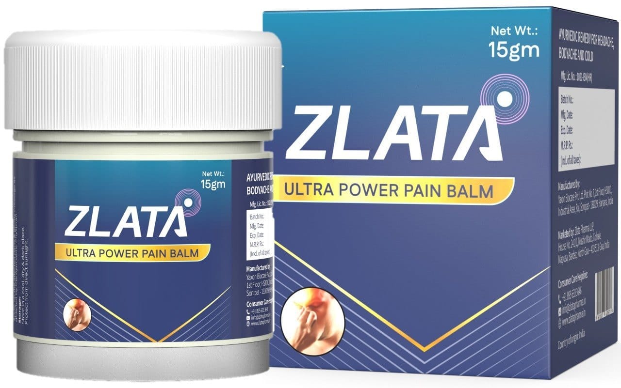 Image Zlata Ultra Power Pain Balm - 15Gm