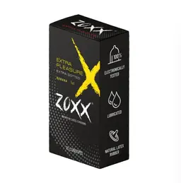 Image Zoxx Premium Latex Condoms Extra Dotted Banana 10 Condoms