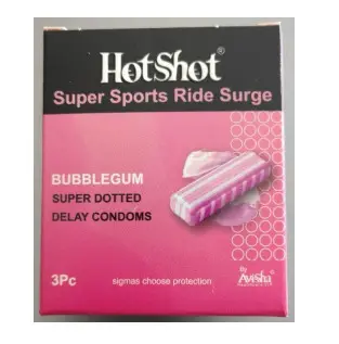 Image Super Dotted Bubblegum Flavour Condom