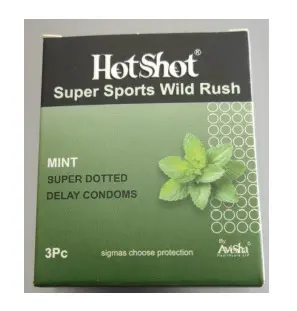 Image Super Dotted Mint Flavour Condom