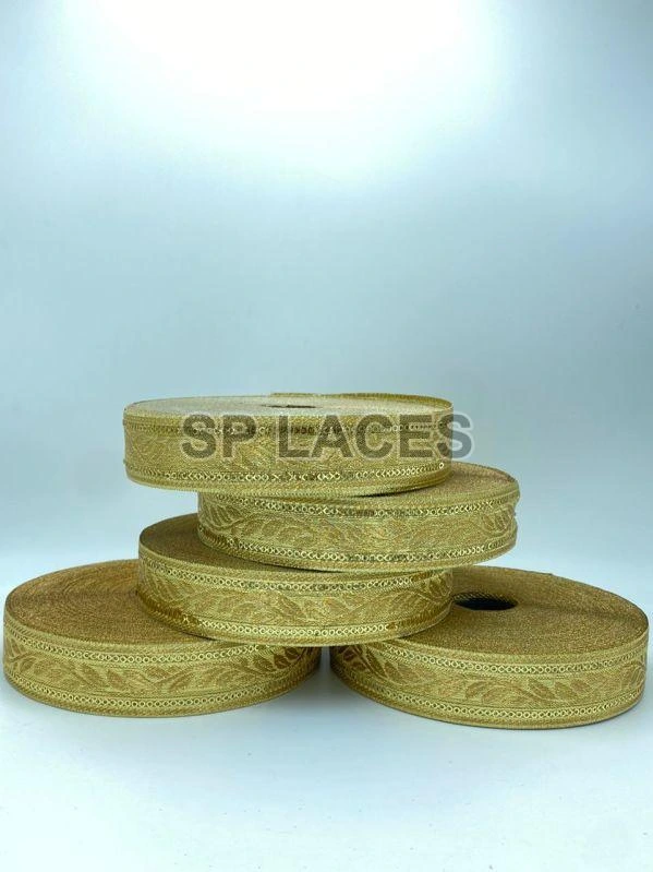 Image Golden Gotta Patti Border Lace